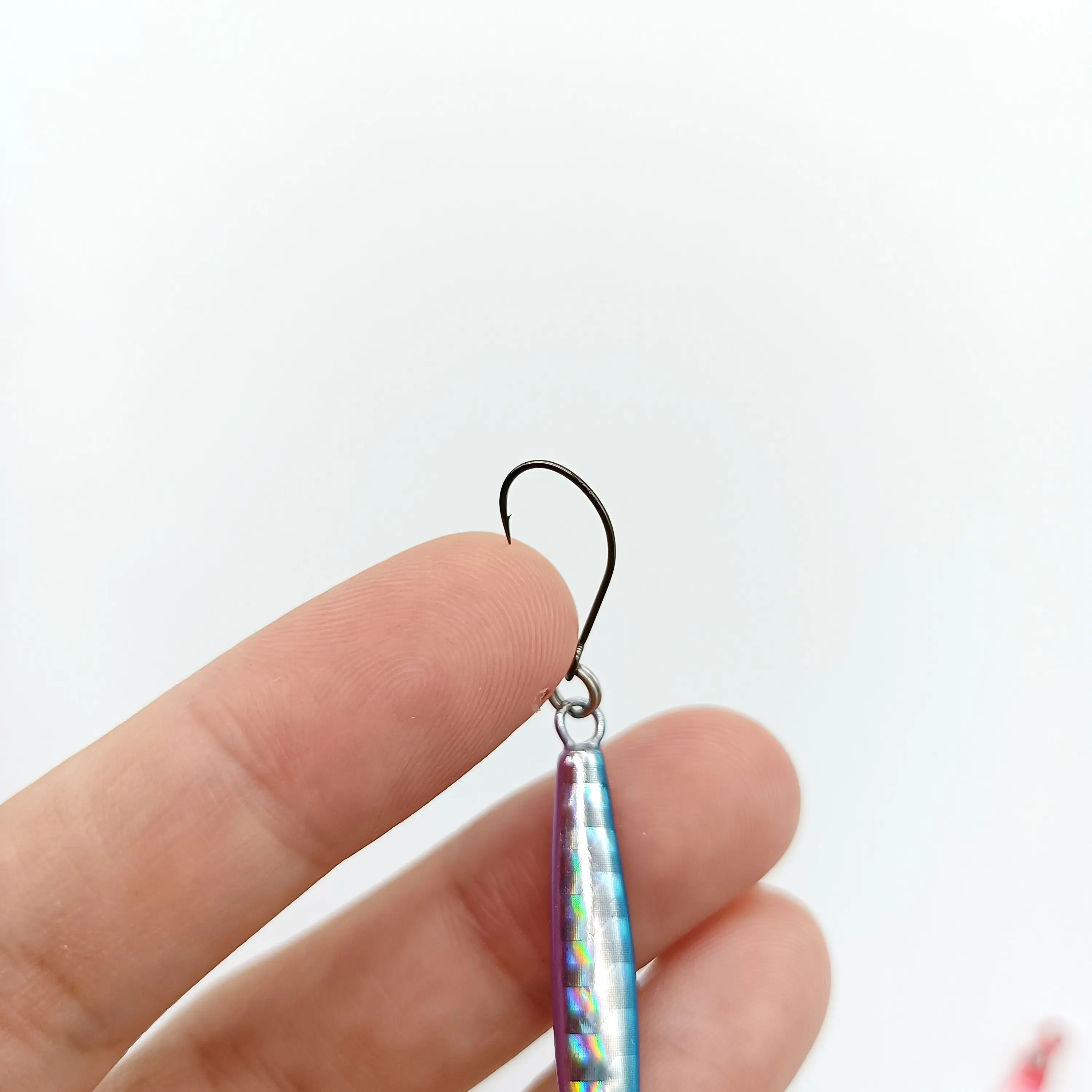 DUODUOYU 5PCS 미니 금속 지그 낚시 미끼 3g/5g Isca 인공 미끼 단일 후크 작은 물고기 낚시 액세서리