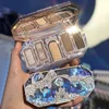 Makeup Set Flower Knows Moonlit Mermaid Eye Shadow Palette Matte Blush And Lipgloss Kit Maquiagem With Bag 3