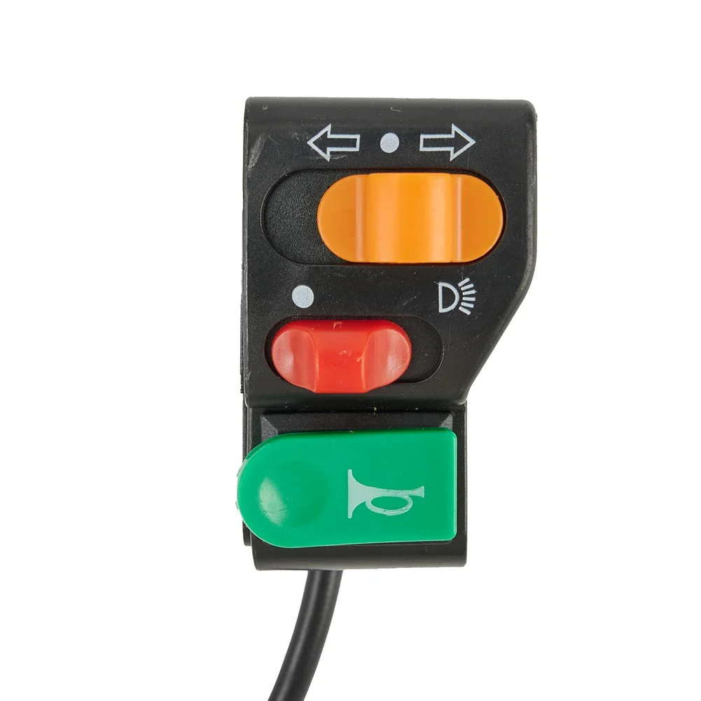 

Turn Signal Switch Motorcycle Horn Horn ON-OFF Switch 22mm PC&ABS Plastic 3in1 Scooter 7/8\" 7/8\\\" 7/8\\\\\\\"