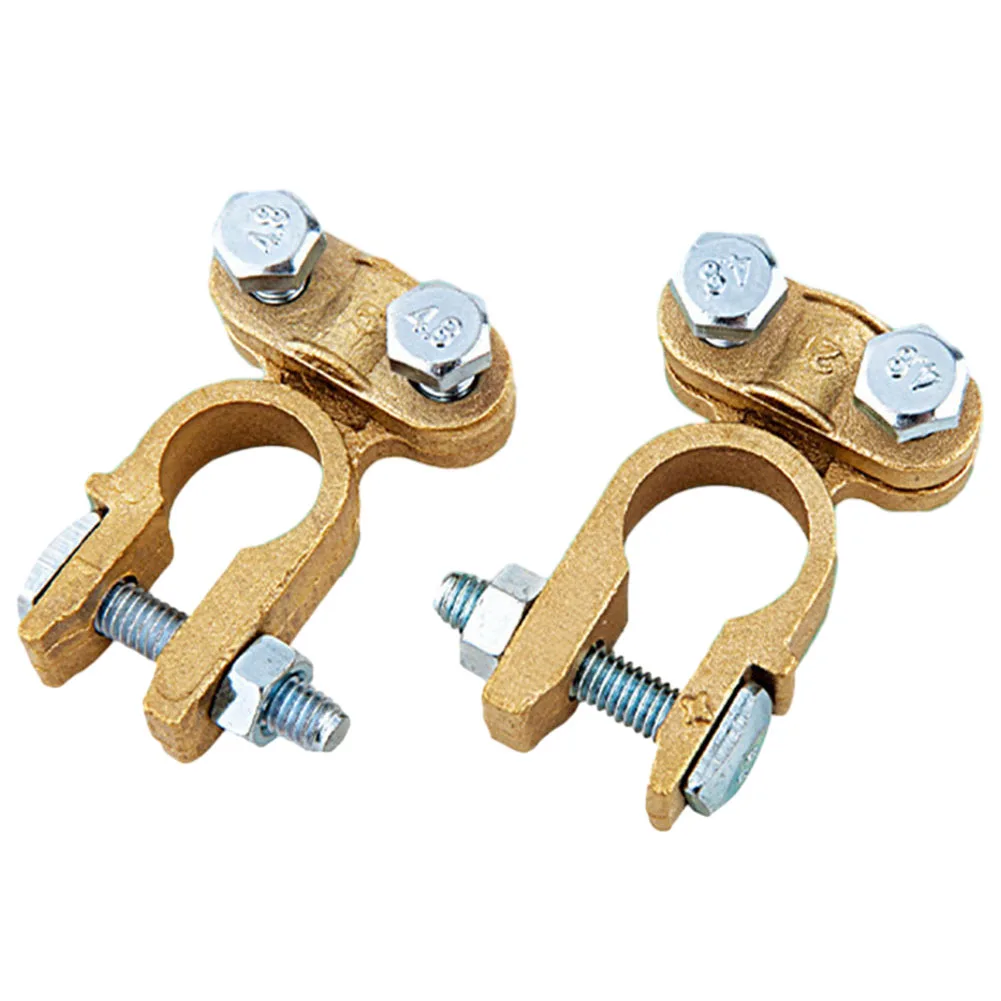 

Battery Connector Battery Terminal Connection Electric For Motorcycles Generators Trucks 12V/24V Accessories 2pcs