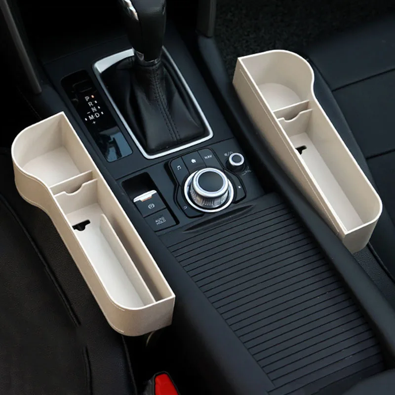 Car Storage Box Organizer Universal Car Seat Organizer Card Phone Holder Pocket Seat Gap Slit Pocket Catcher car storage bag,car seat back organizer