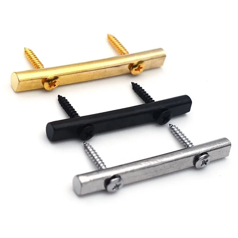 Description Picture 2 of item48MM String Tension Bar Strings Retainer For Electric Guitar Chrome/Black/Gold Musical Instrument Guitar Parts & Accessories