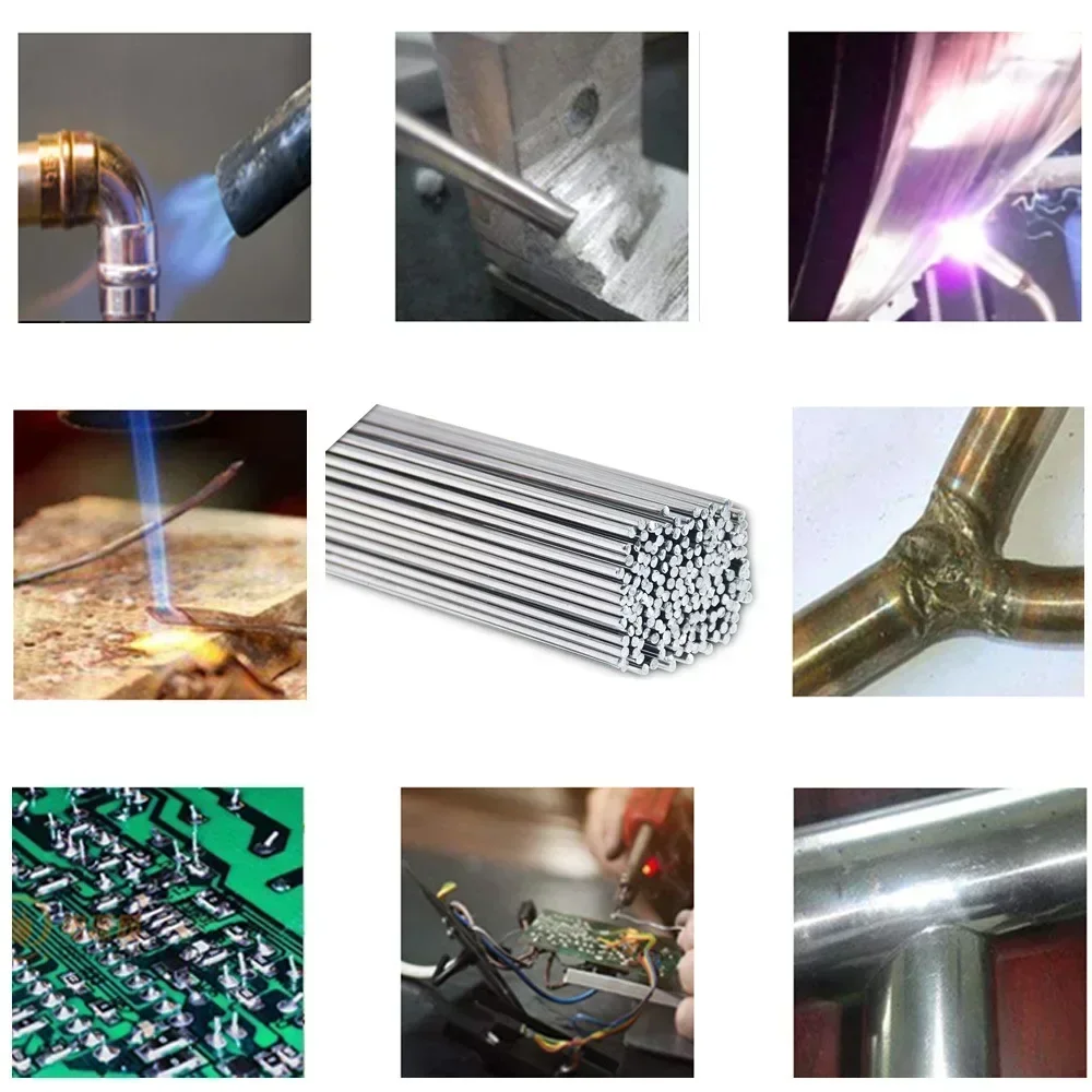 Welding Rods 200/10x Low Temperature Easy Melt Aluminum Silver Cored