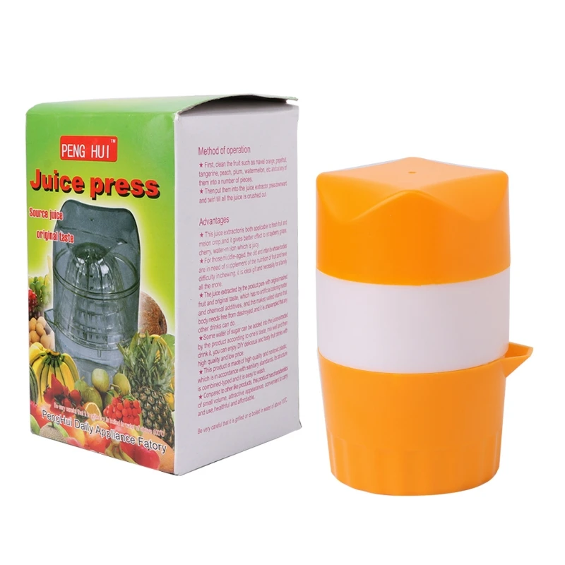 Manual Orange Juicer Citrus Lemon Press Fruit Squeezer Juice Extractor Machine New Dropship electrical citrus juicer orange lemon squeezer fruit juice fruit extractor household juicing