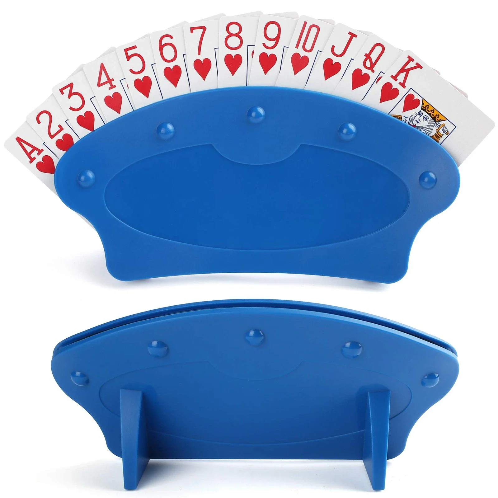 Porta Carte da Gioco per Bambini e Anziani, Supporto per Carte a Mani Libere per Giochi di Carte, Feste di Poker, Serate di Gioco in Famiglia