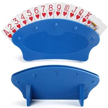 Porta Carte da Gioco per Bambini e Anziani, Supporto per Carte a Mani Libere per Giochi di Carte, Feste di Poker, Serate di Gioco in Famiglia