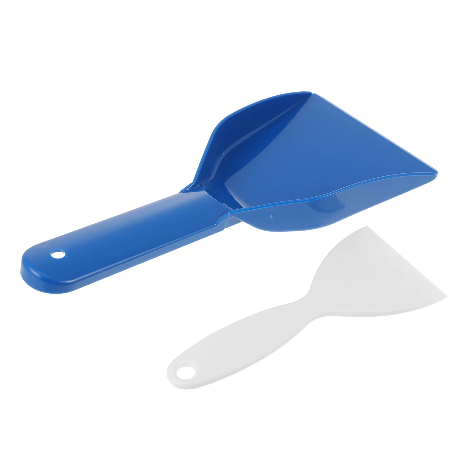 2 Pcs Ice Spoon Snow Blower Automotive Fridge Deicing Scraper Pp Removal snow ice scraper ice deicing tool