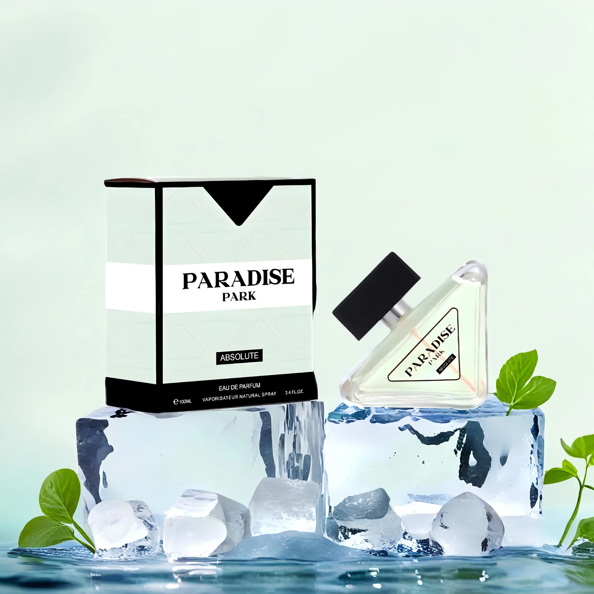 Perfume para Mujer PARADISE PARK ABSOLUTE, con Aroma Floral Oriental que Fusiona Notaen un Frasco de 100ml.s Florales, de Flores Blancas, Resina y Vainilla