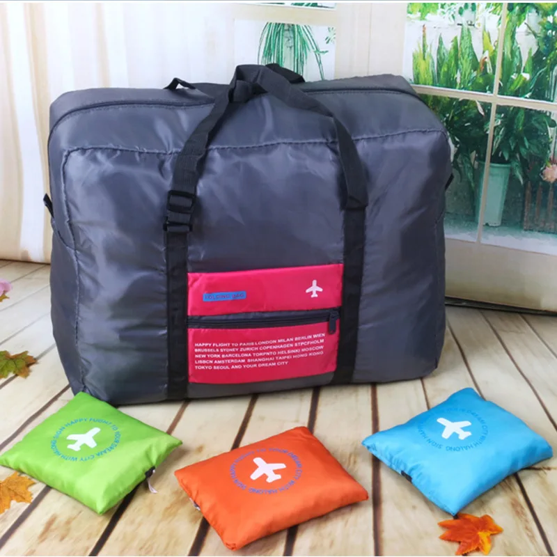 Men WaterProof Travel Bag for Suit Nylon Large Capacity Women Bag Foldable Travel Bags Hand Luggage Packing Cubes Organizer Set
