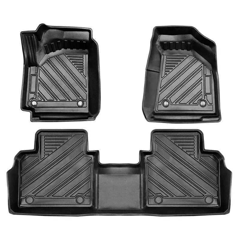 For Ford Territory 2020 2021 2022 Tpe Custom Car Floor Mats Black
