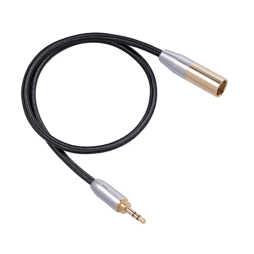 0.3m -̴ XLR  ̺, ˷̴ ȣ ǵ  ̺ 3.5mm 24AWG  3.5 й ̺ ī޶  