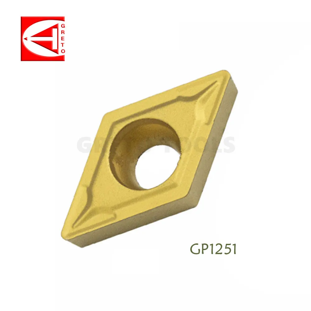 

GRETO DCMT070204-SL GP1251 GP1252 GT4202 GT4205 Carbide Tips Cnc Inserts Turning Tool DCMT 070208-SL DCMT070208-SL