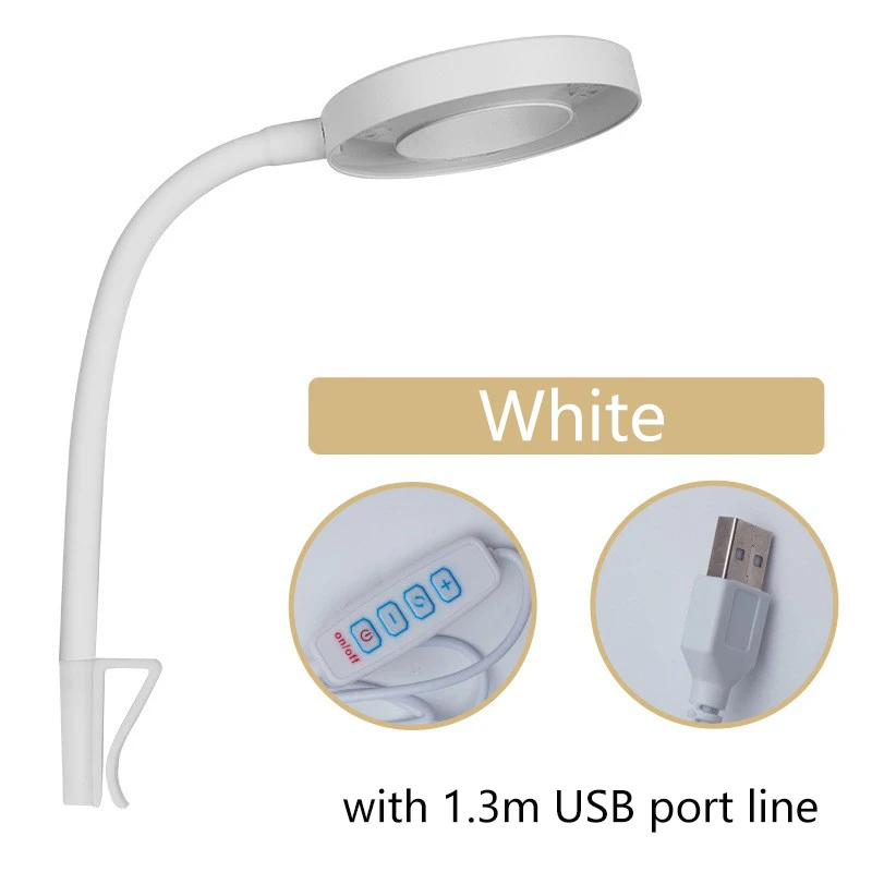 8W white