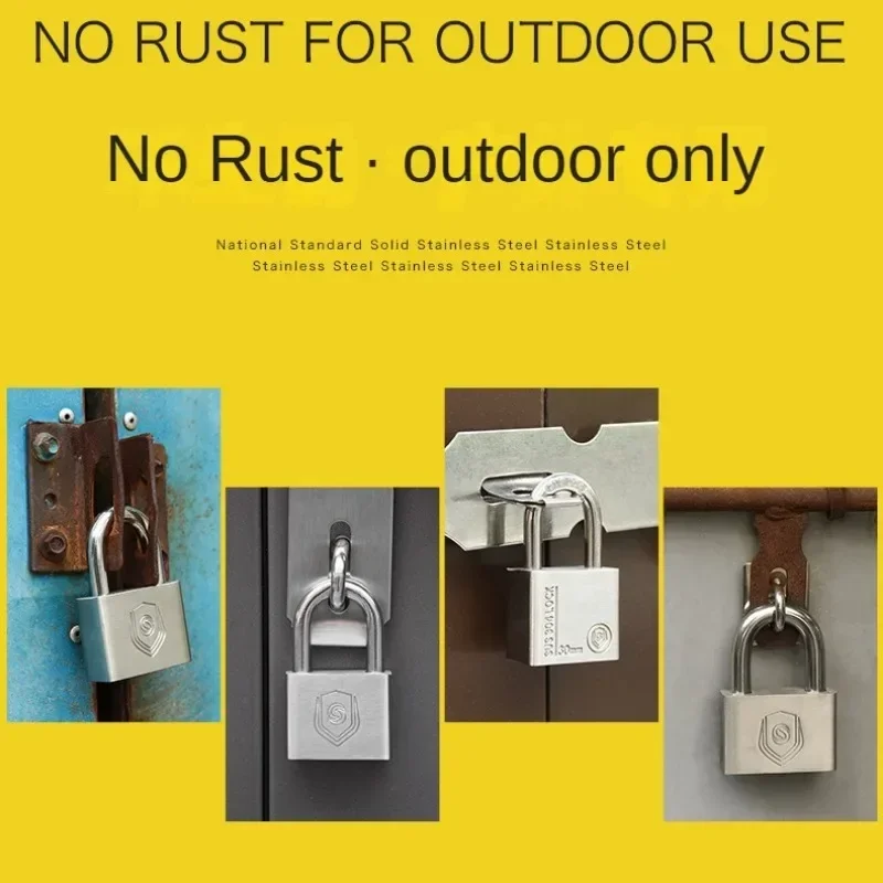 40 50 60mm Impermeabile Acciaio Pesante Sicurezza Per Esterni Serratura - Foto 9