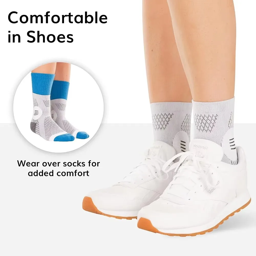 Neuropathy Socks Peripheral Neuritis Therapy Compression Diabetic Open-Toe Foot Sleeves for Ankle Gout Nerve Damage Pain 1Pair