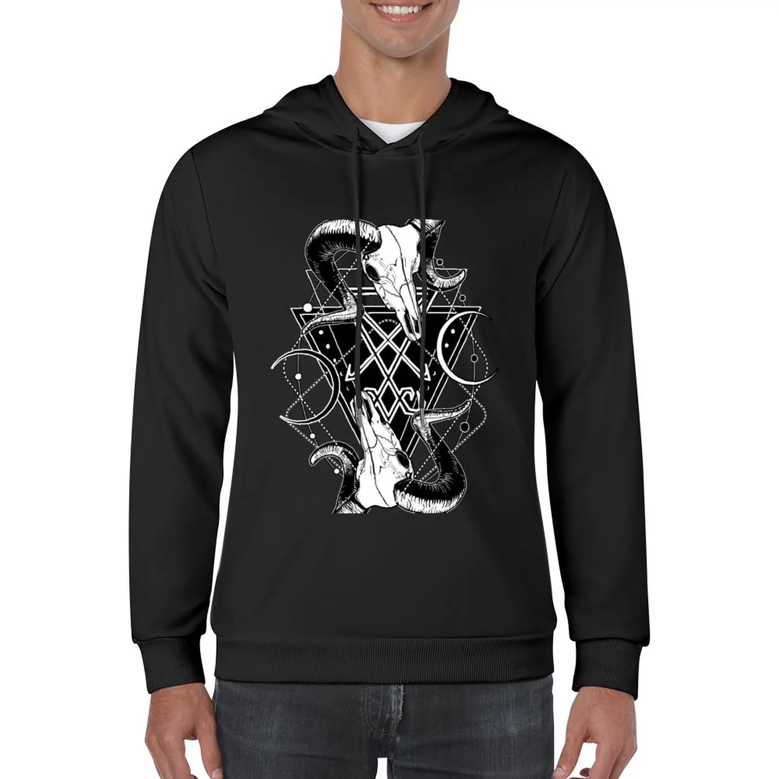 

New The Sigil of Lucifer Pullover Hoodie clothes for men men's sweat-shirt men wear anime clothes mens hoodie