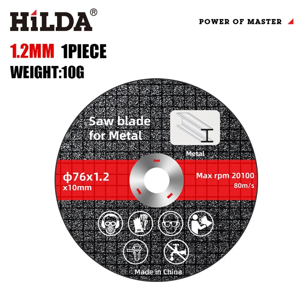 1-50Pcs 76mm Metal Cutting Discs Sanding Grinding Cut Off Circle Wheels Blades Angle Grinder Accessories Saw Blades