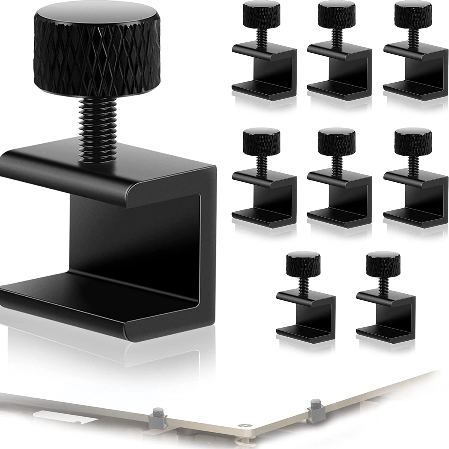 3d Printer Glass Bed Clips Clamps Adjustable Fixed Clips Compatible