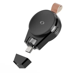 Wireless Magnetic Charging Dock - Portable USB-C Smart Watch Charger Cable & Accessories (Type C Version)