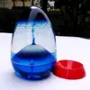 Creative Egg-shaped Portable Volcanic Eruption Design Decorative Desktop Quicksand Hourglass Sand Clock Widely Applied 1