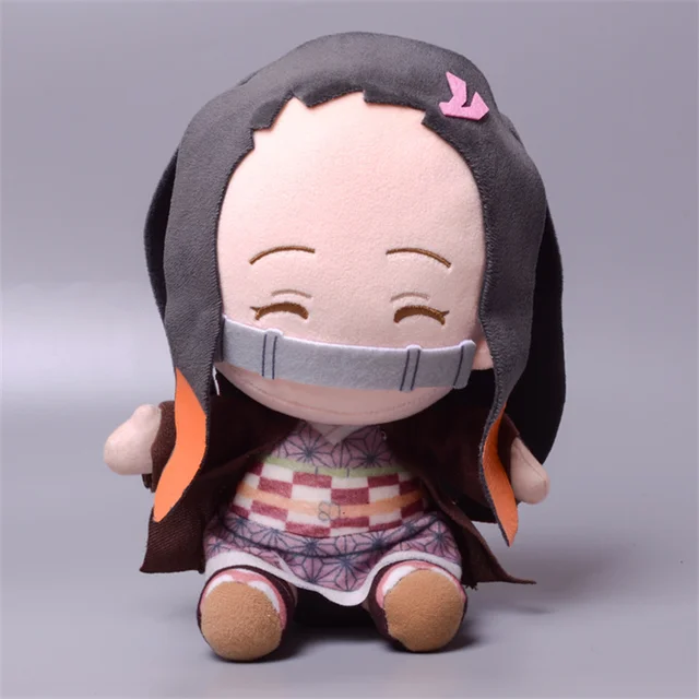 Wholesale 20Pcs/Lot 13CM Anime Demon Slayer Plush Toys Cute Kimetsu No Yaiba Zenitsu Stuffed Dolls Gifts Small Pendants