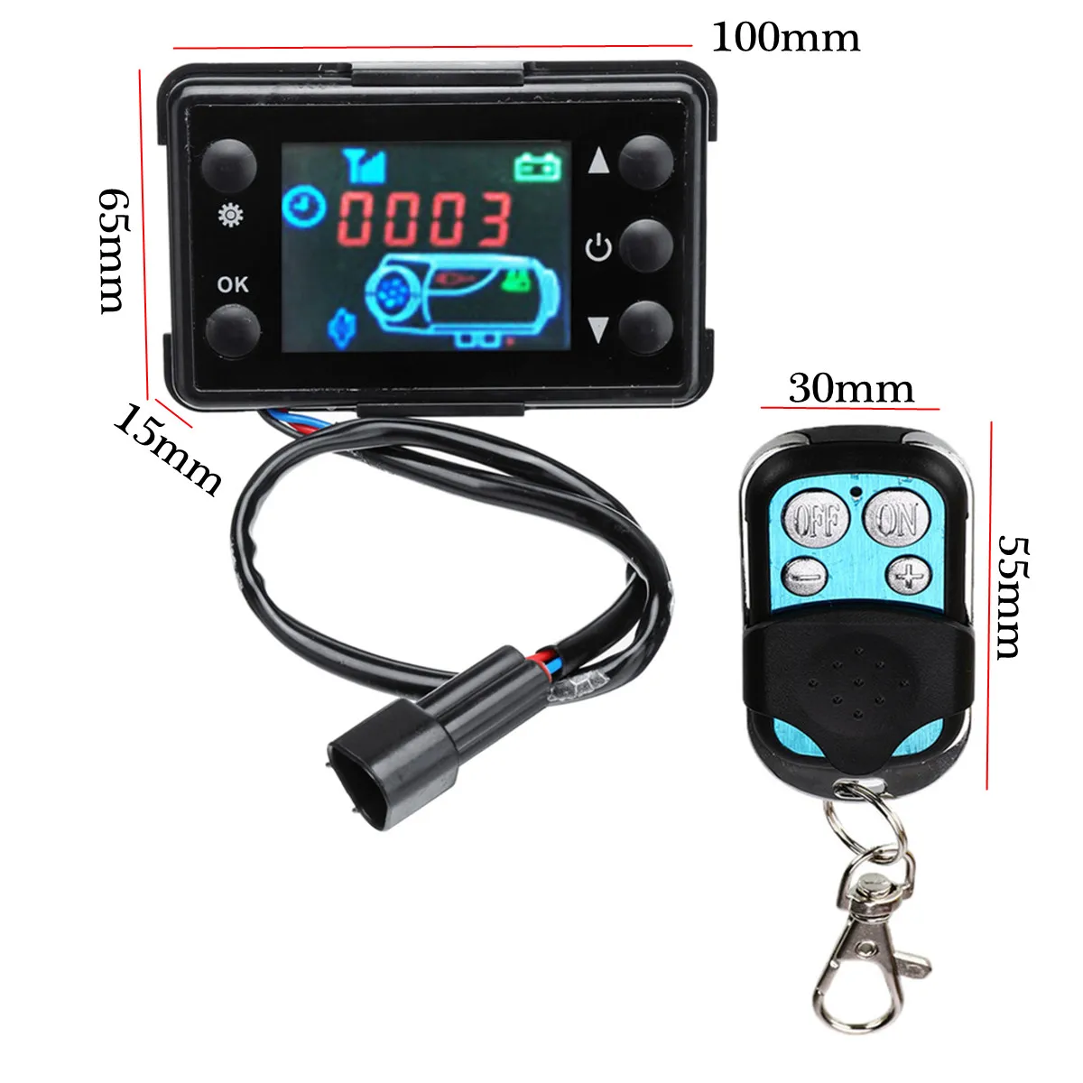 LCD  ġ    ׼, ڵ Ʈ     , 12V, 24V