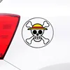 1pcs One Piece Luffy car Sticke Anime Peeking Glass Vinyl Decal Sticker For Car Window Laptop Hydroflask Waterbottle PVC 4