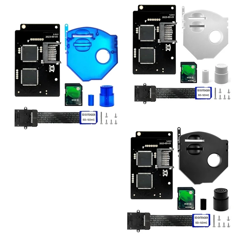 

For GDEMU V5.20.5 Optical Drive Emulation Board+8GB Memory Card Kit For SEGA Dreamcast GDU DC VA1 Console SD Extension