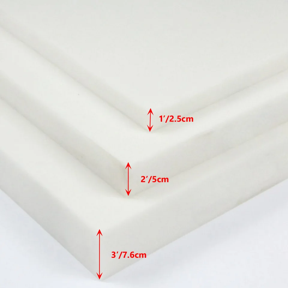 Foamma High Density Upholstery Foam Cushion – 5 X 36 X 80 Inches | Seat Replacement, Made In USA, CertiPUR-US Certified