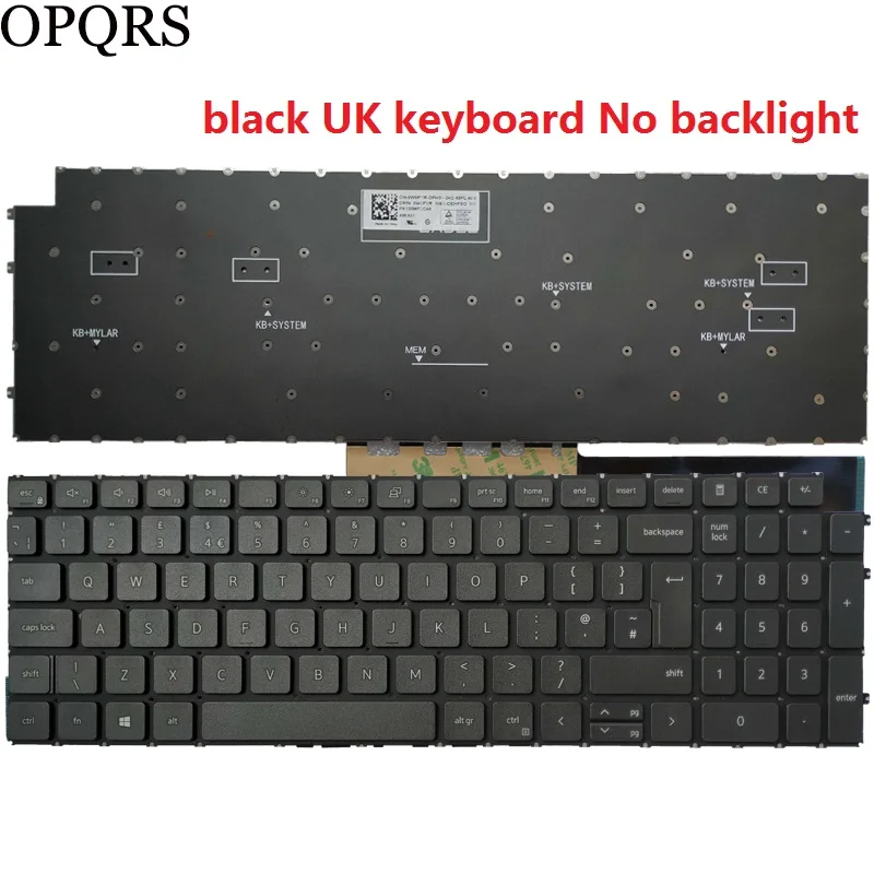 black UK No backlit