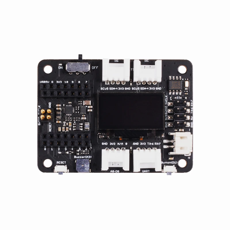 그로브 OLED 디스플레이 IIC Uart 아날로그 디지털 SWD 디버그, 회로 파이썬, 빠른 프로토타이핑 기능을 갖춘 XIAO용 시드 확장 보드 베이스