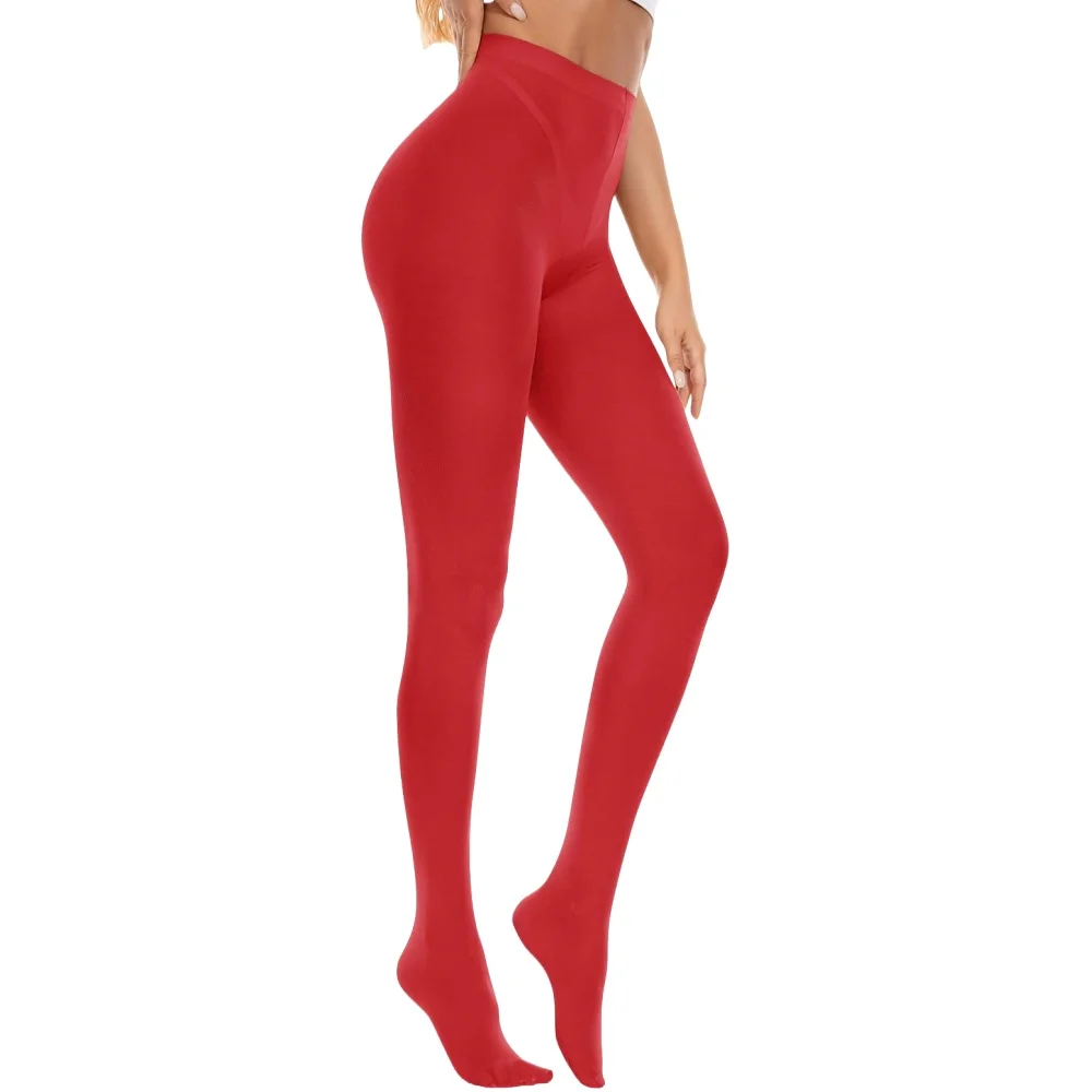 Neue Frauen Sexy Strumpfhosen Candy Farbe Warme Strumpfhosen Mehrfarbige 80D Samt Strümpfe Frühling Herbst Super Elastische Hohe Taille Strumpf – Detail 6