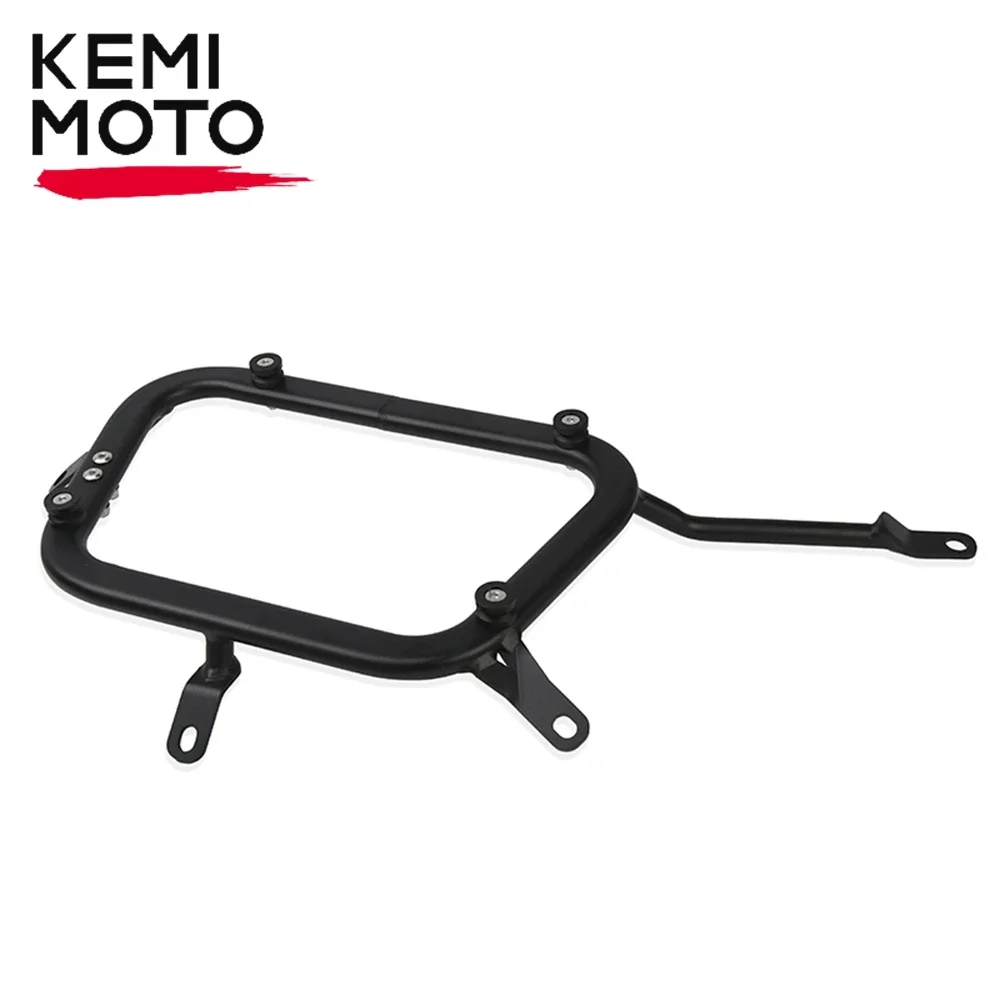 Für honda nc750x nc750s nc700 2021 gepäck kasten gestell motorrad koffer cnc aluminium deckel sattel taschen taschen halterung heckrahmen