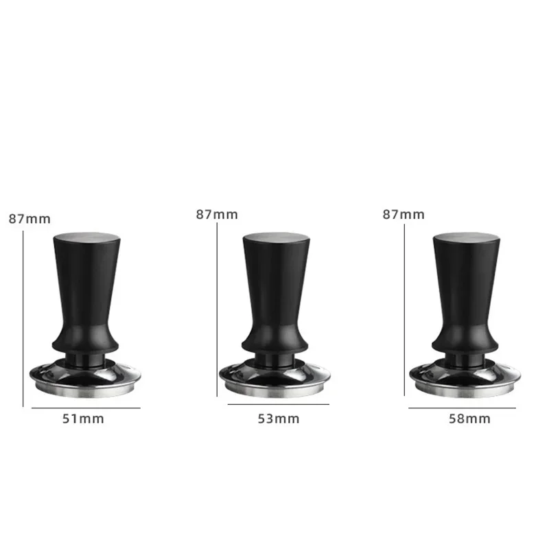 Coffee Tampers Constant Pressure For 51/53/58mm Stainless Steel Espresso Tamper with Calibrated Spring Loaded Barista Tools espresso tamper,espresso tools,coffee tools