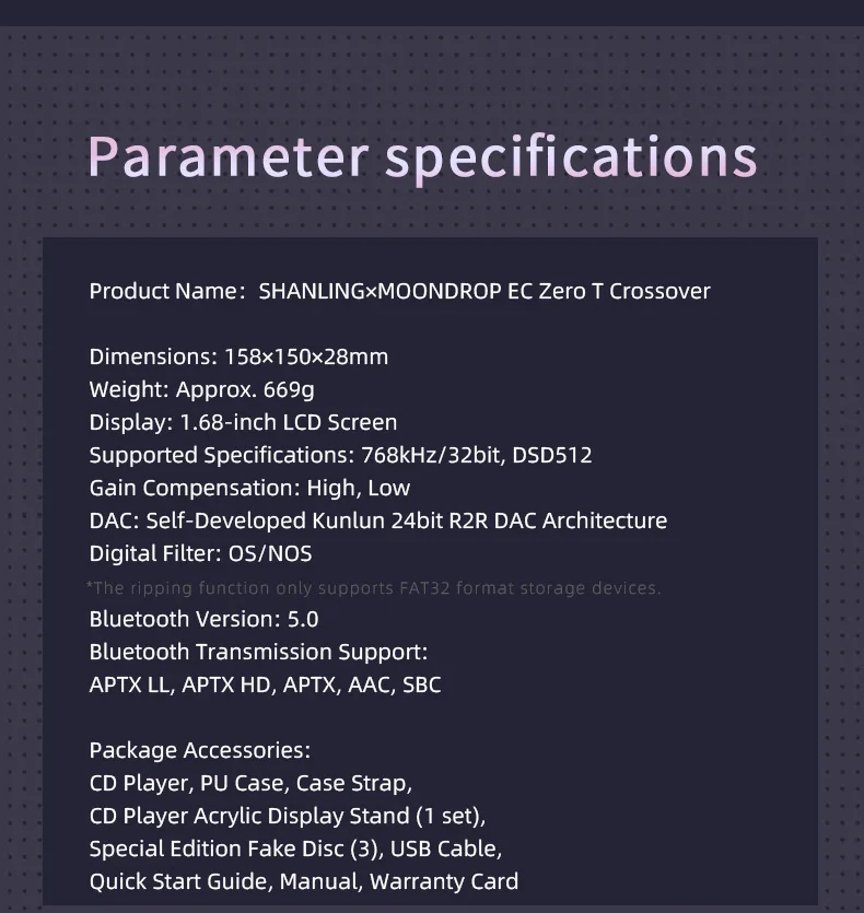 MOONDROP x SHANLING EC ZERO T Usage