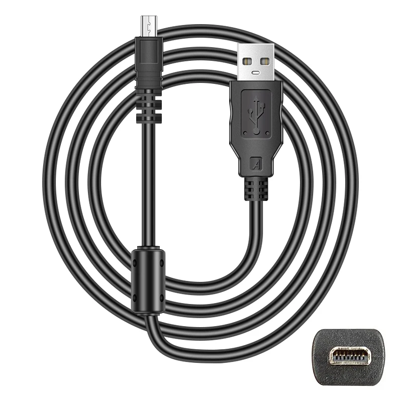 Digital Camera USB Cable 1M 1.5M for Nikon Fuji Panasonic Olympus Sony