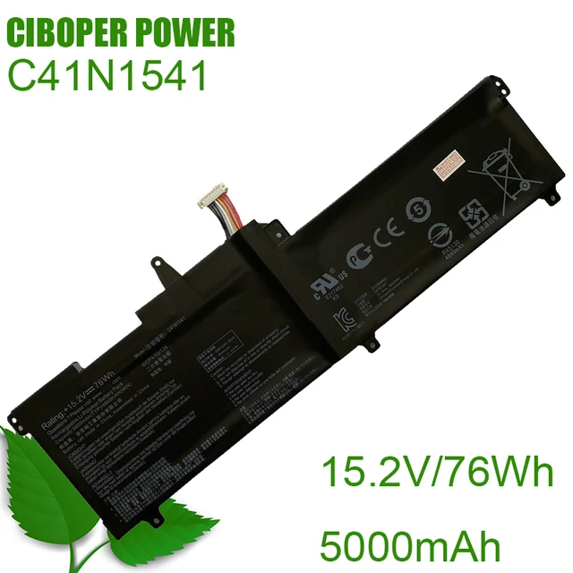 Cp original laptop akku c41n1541 0b200-100 02070000 v/76wh/15,2 