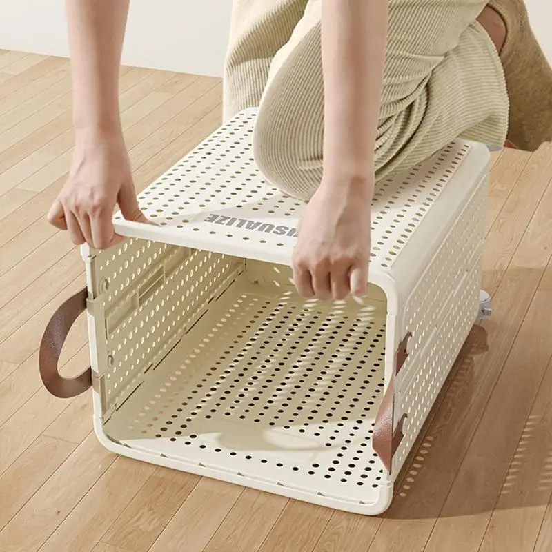 Foldable Rolling Laundry Hamper with Wheels