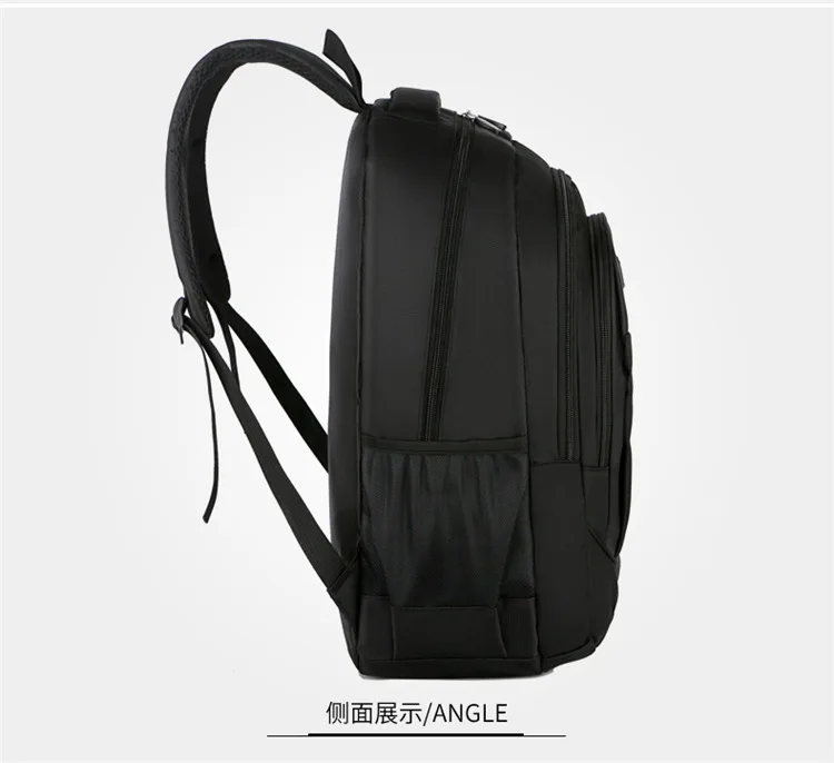 Backpack Trendy Elementary School Student Bag Travel Backpack Korean Version Unisex Business Casual Thicken Double Shoulder Bags – Detail 13