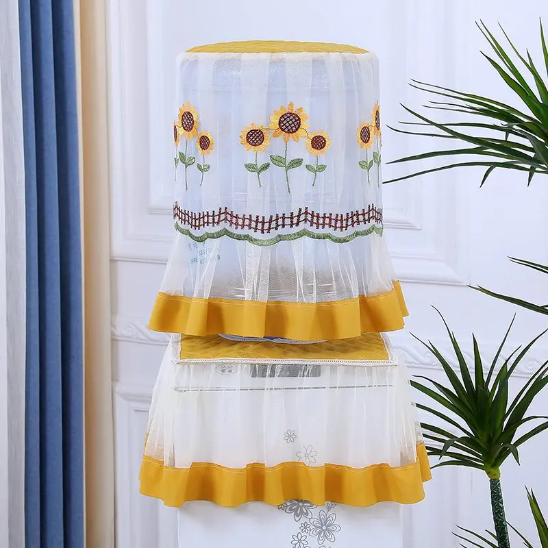 1 Pcs Water Dispenser Cover Lace Dust Cover Home Accessories Drinking Fountain Decor Household Merchandises Protector 24*38CM