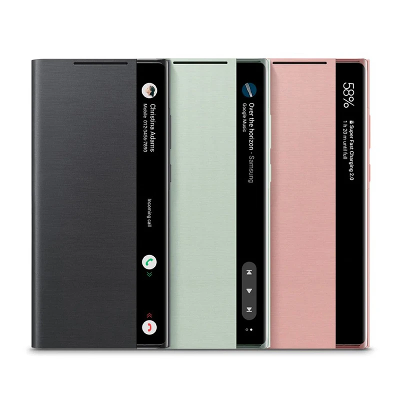 Samsung Galaxy Note 10 Plus Flip Case Original - Samsung Original Smart Flip  Cover - Aliexpress