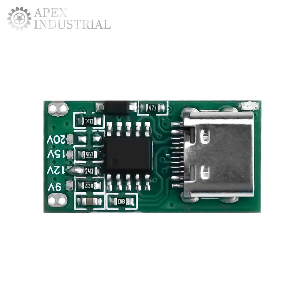 Tip C PD2.0 PD3.0 Hızlı Şarj Tetikleyici Yoklama Dedektörü USB Boost Güç Kaynağı Değişim Modülü Şarj Cihazı Kurulu Toptan