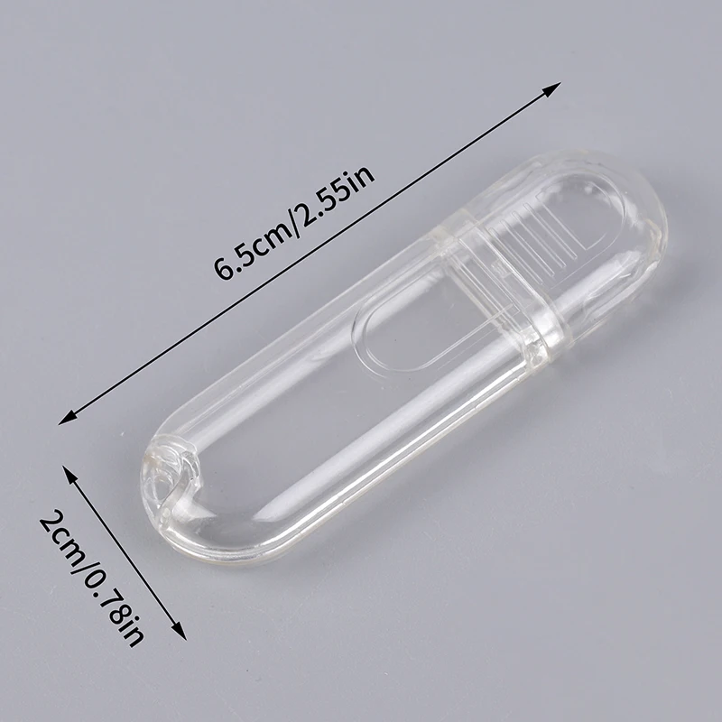 투명 USB 플래시 드라이브 케이스 DIY 및 맞춤 제작용 빈 쉘, USB 스틱 교체 또는 제작
