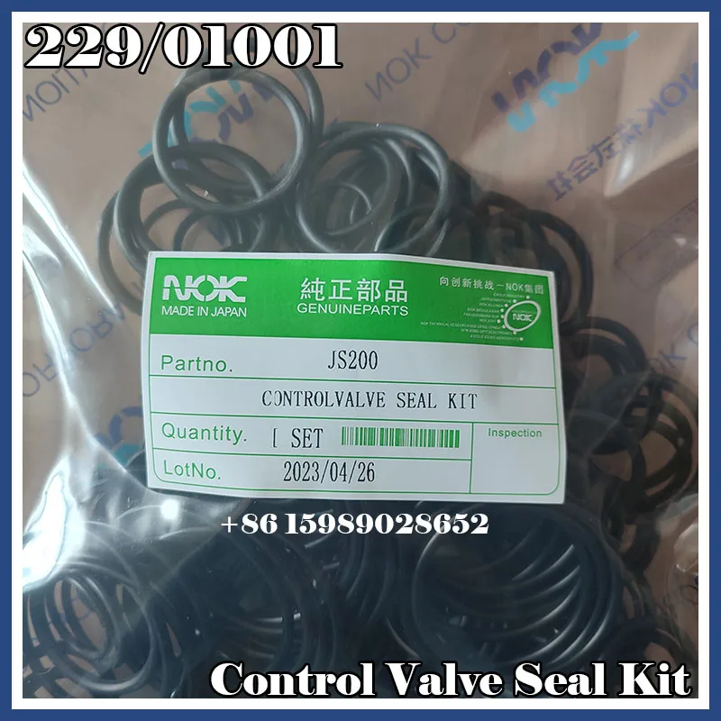 

Main Control Valve Seal 22901001 229-01001 Hydraulic Cylinder Seal Kit For JCB JS200 JS210 JS220 Excavator Repair Oil Seal