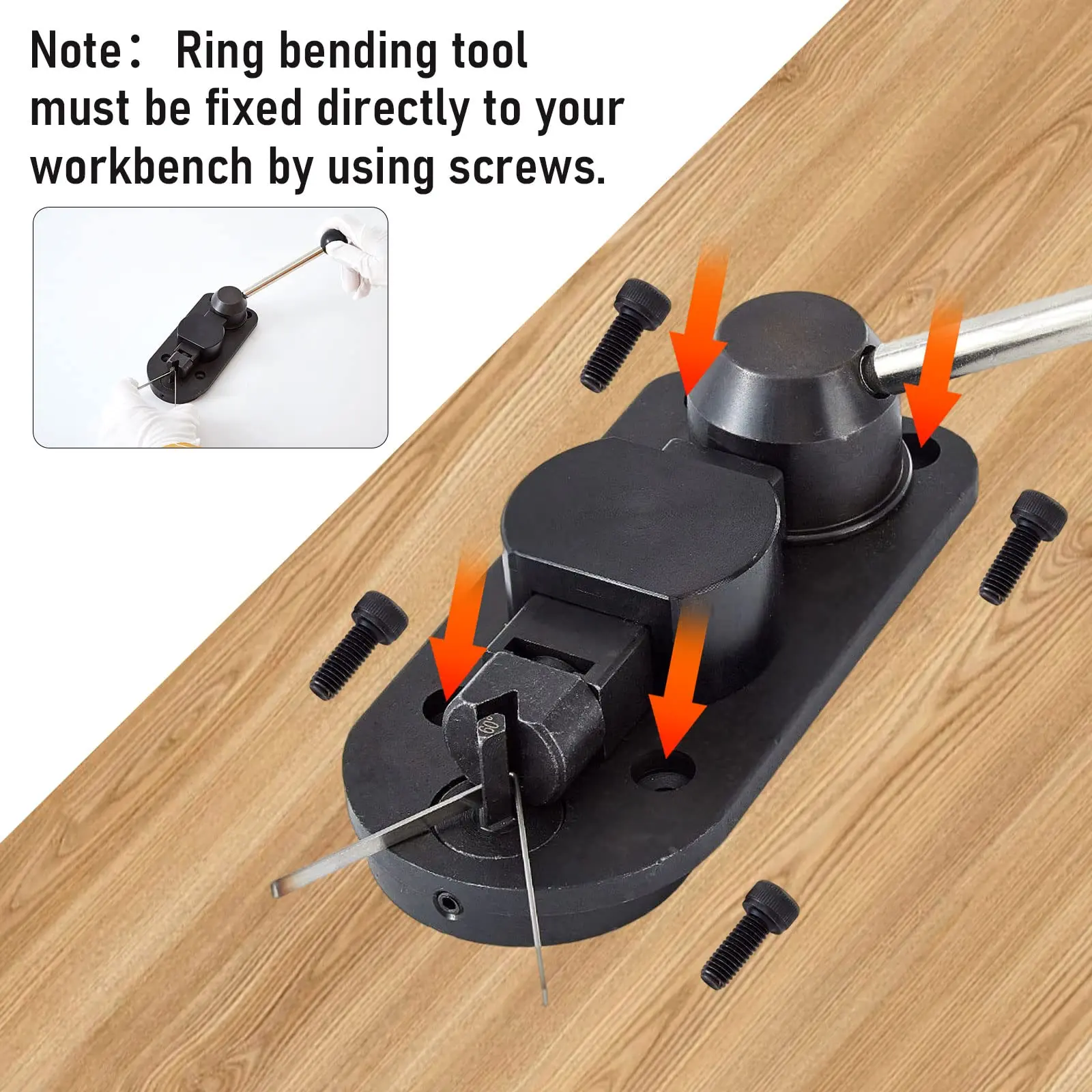 Ring Bender Tool for Spoon Rings, Ring Bending Machine for