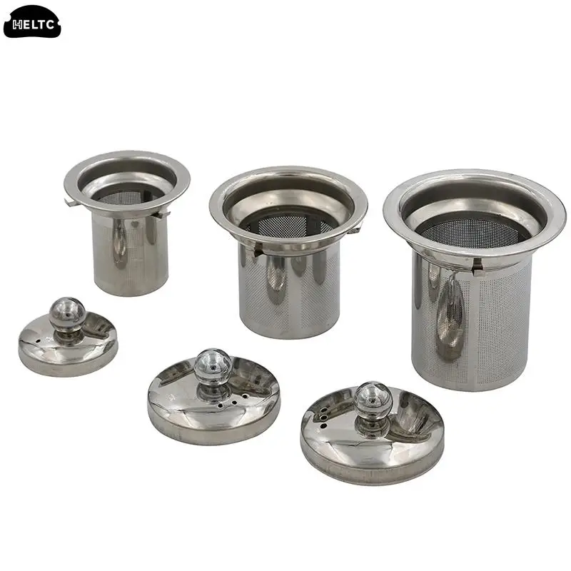 Reusable Stainless Steel Tea Strainer Mesh Infuser Basket Loose Tea Leaf Infusers Herb Filter For Mug Teapot Teaware Maker Tea Infuser Tea Strainer Tea Filter