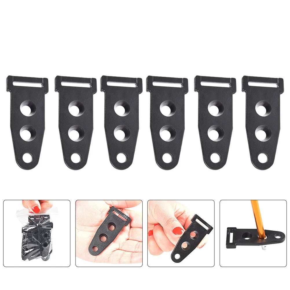 

10pcs Guyline Wind Rope Buckle Tent Canopy Pole Connector Adjustable Tent Buckles Cord Adjuster