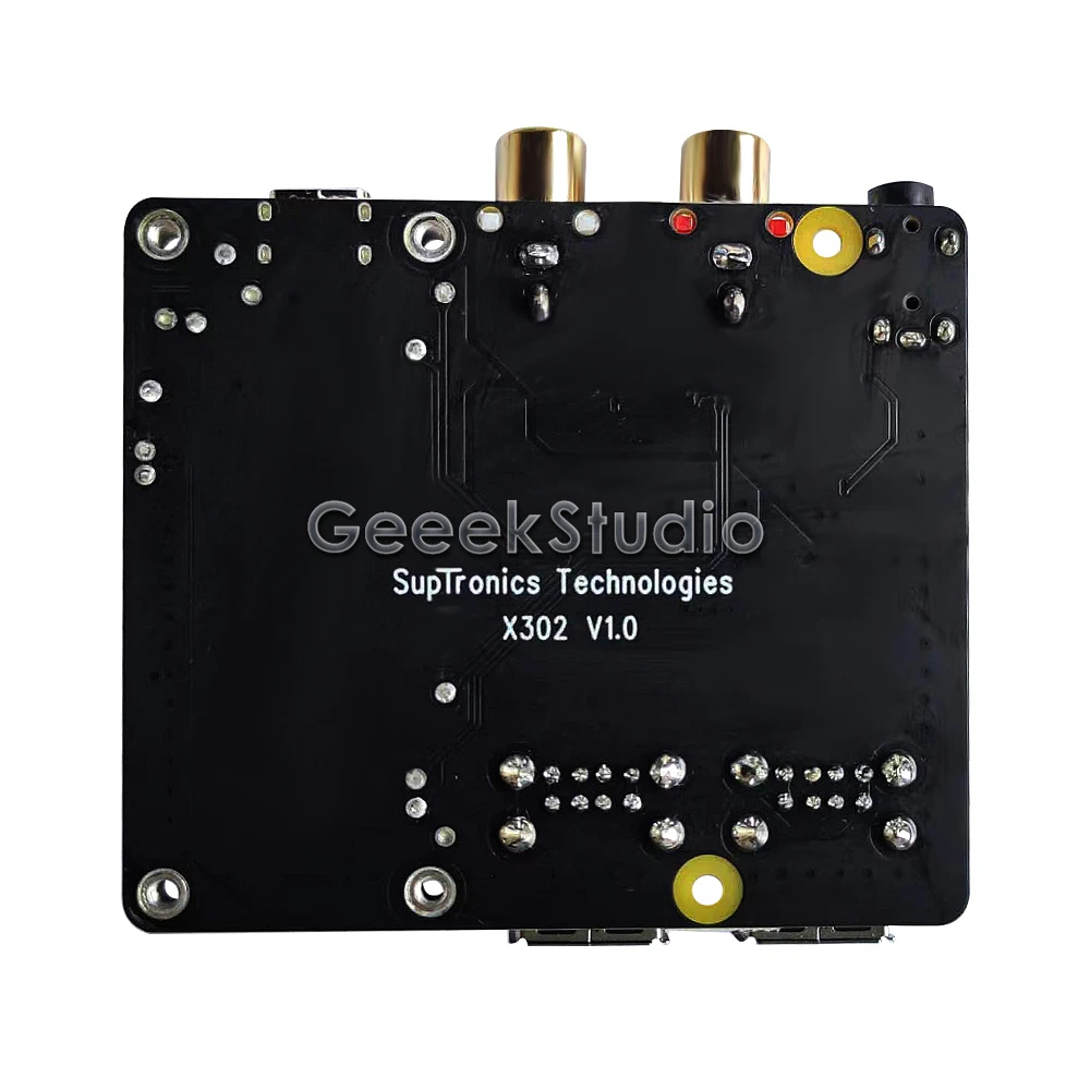 Nova Versão X302 Chapéu de Alta Fidelidade Dac Cartão de Áudio & Hub Usb para Raspberry pi Zero w Zero w - Imagem 3