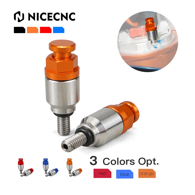 Nicecnc Motocross Fork Air Spurgo Valvole Per Ktm 640 660 690 950 990 Xce Sxc Smc Super Enduro Adventure Supermoto Smr Alluminio