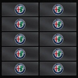 Car Interior Decoration Stickers and Badges - Auto Styling Accessories (For Alfa Romeo - 10Pcs)